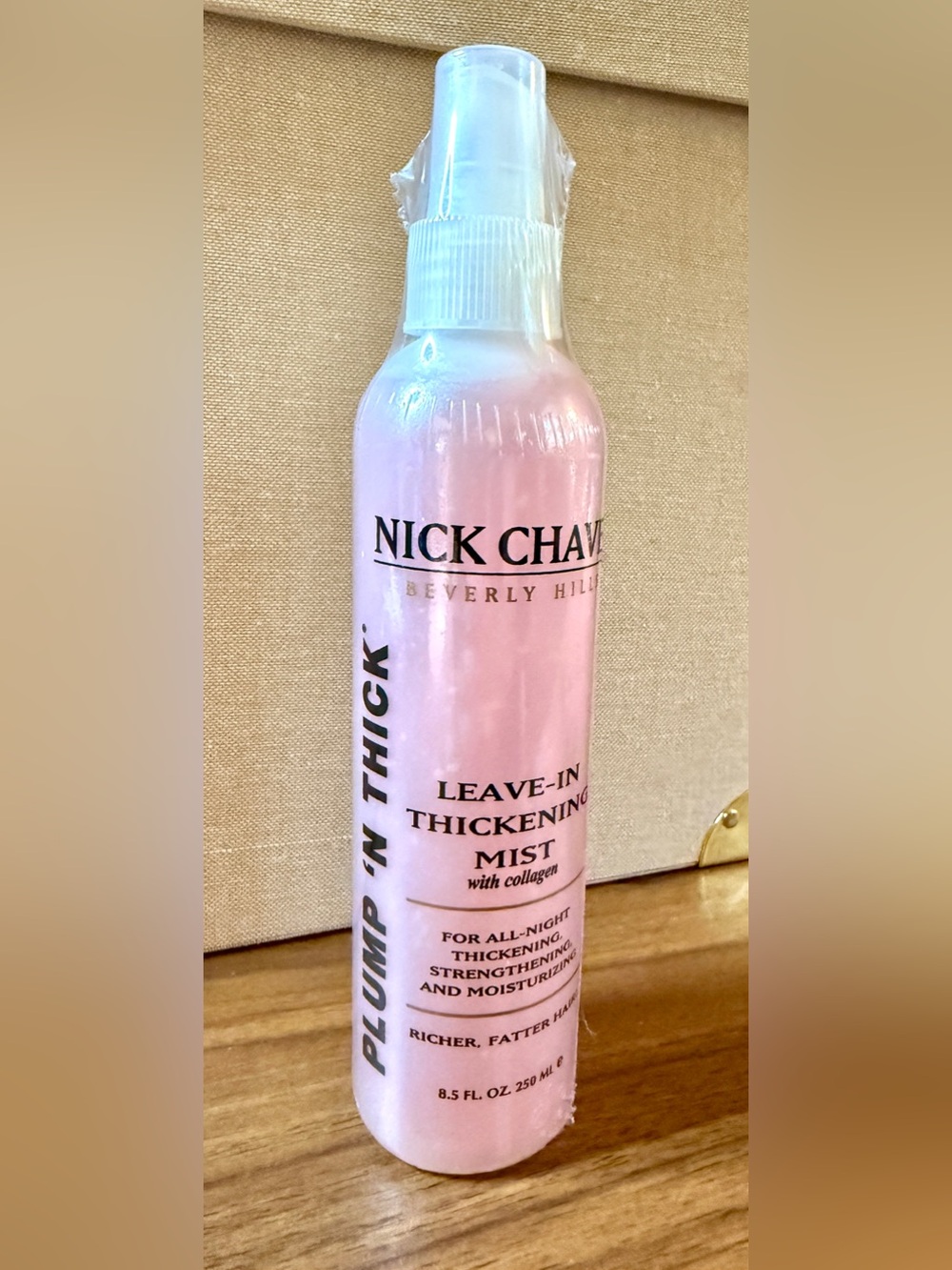 Nick Chavez Plump 'N Thick Leave In Thickening Mist With Collagen 8.5 fl oz NEW